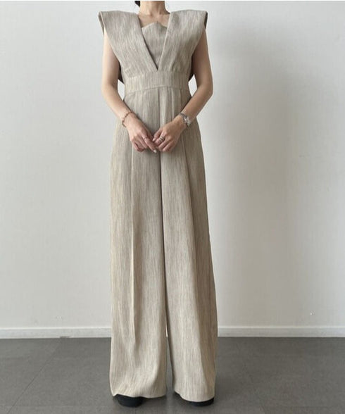 Cap Sleeve Overalls